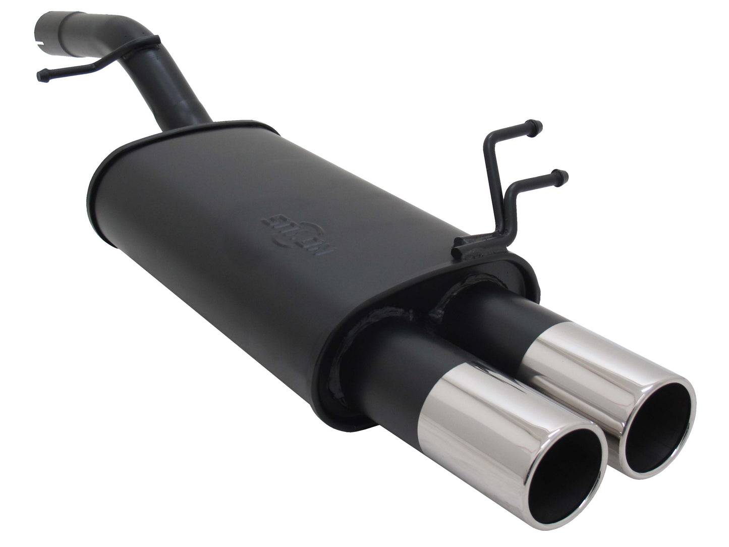Sports Rear Silencer for Ford Fiesta MK6 2x76mm SC-Design