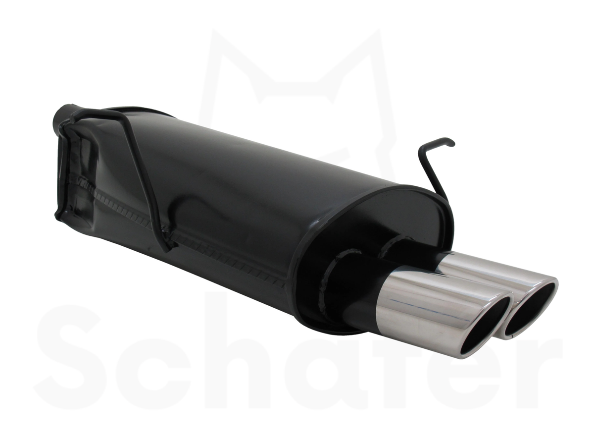 Sports Back Box BMW 3 Series E46 2x76mm
