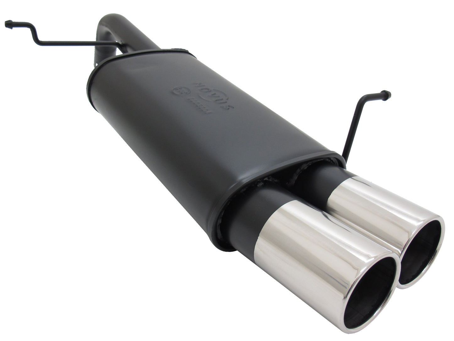 Sports Rear Silencer for Ford Fiesta MK7 2x90mm SC-Design
