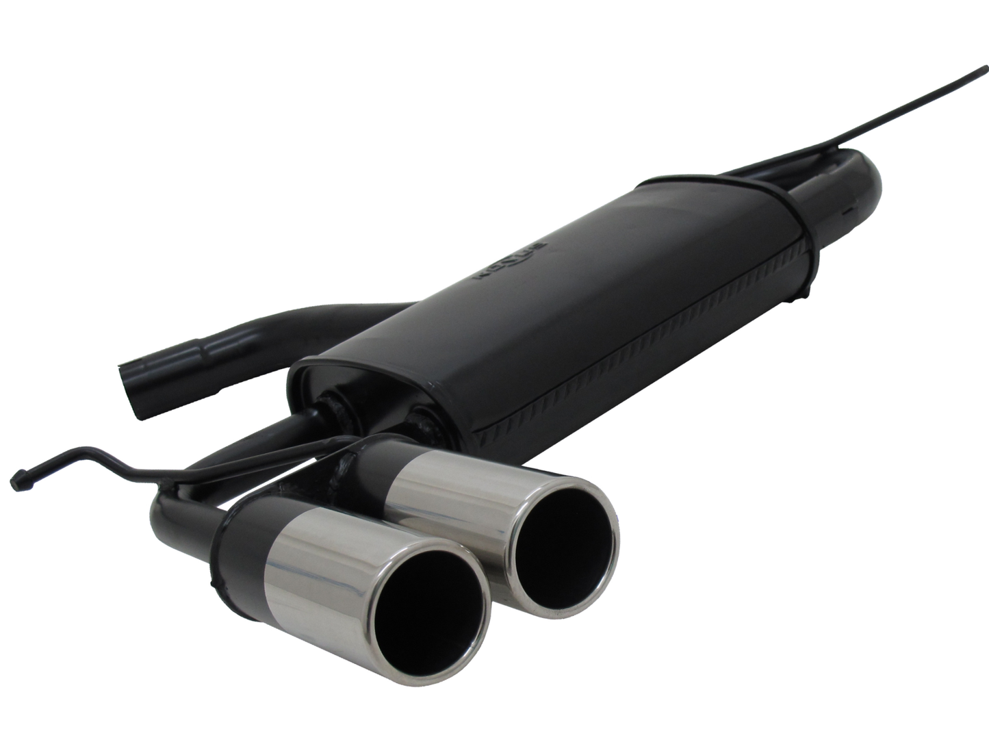 Sports Rear Silencer for Seat Leon 2x76mm SC-Design