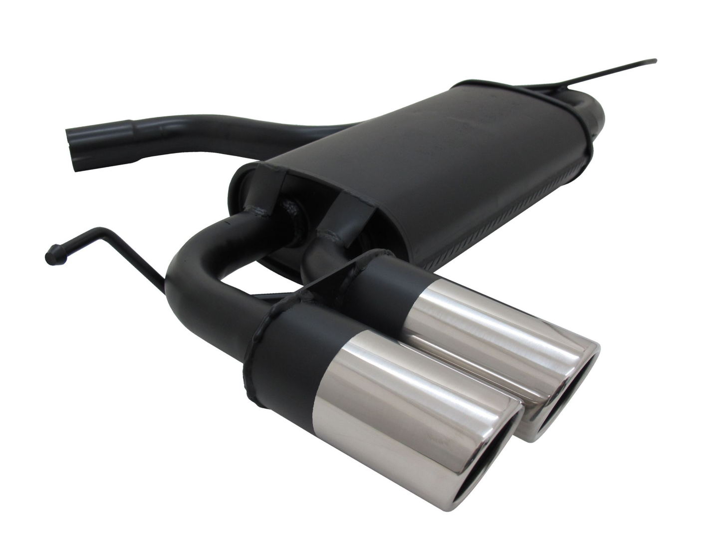 Sports Rear Silencer for Seat Leon 2x76mm SR-Design