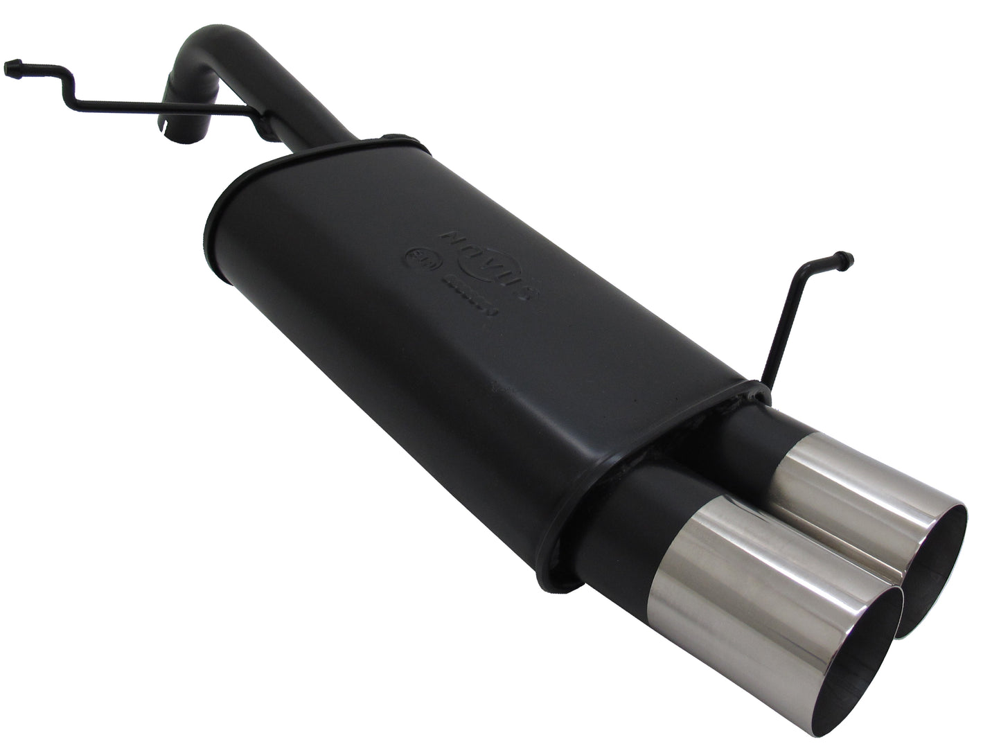 Sports Rear Silencer for Ford Fiesta MK7 2x90mm RL-Design