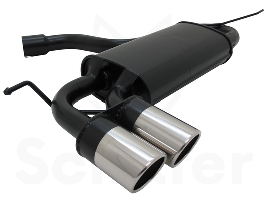 Sports Rear Silencer for VW Scirocco III (2.0 TSI/TFSI)