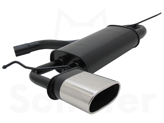 Sports Rear Silencer for Audi A3 (8P) Sportback 135x75mm