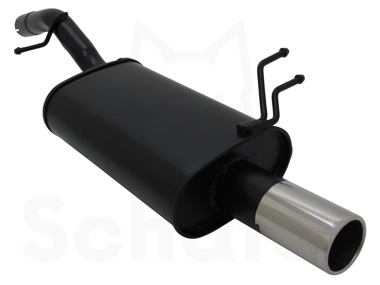 Sports Rear Silencer for Ford Fiesta MK6 1x90mm RL-Design