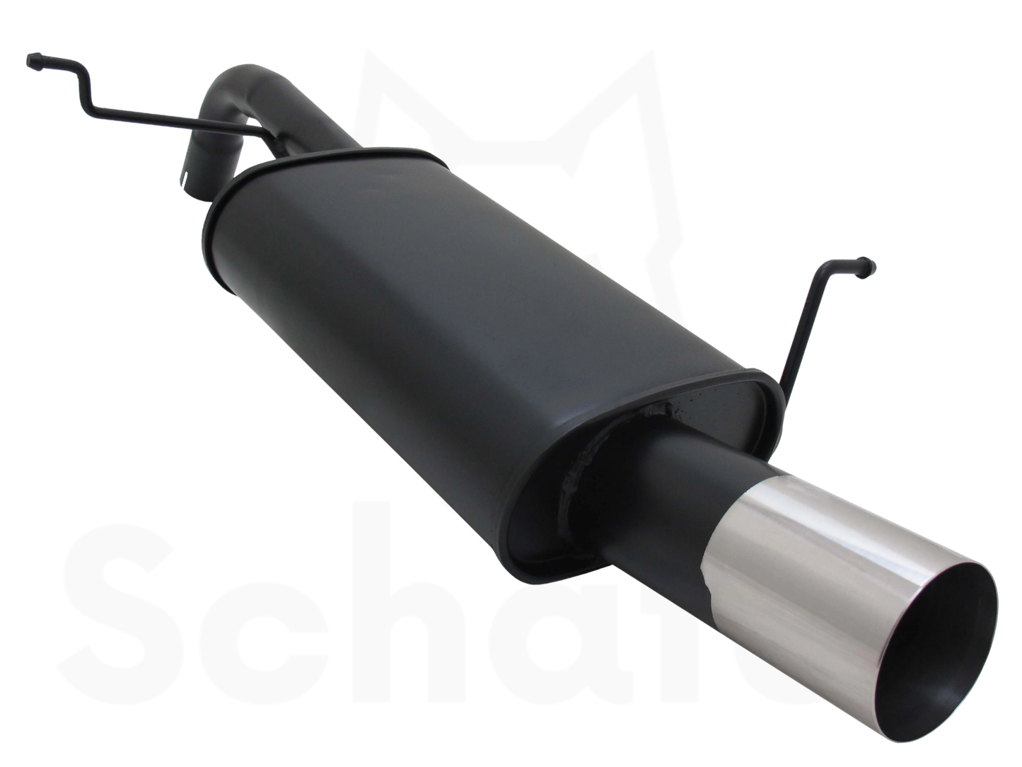 Sports Rear Silencer for Ford Fiesta MK7 1x90mm RL-Design