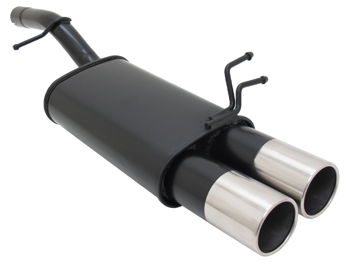 Sports Rear Silencer for Ford Fiesta MK6 2x90mm SC-Design